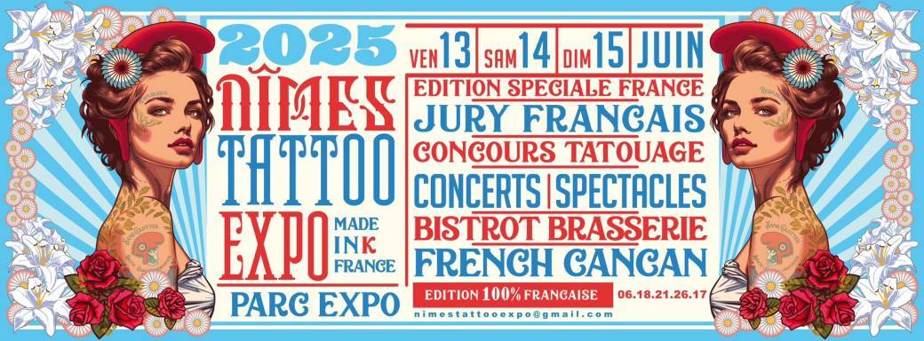 Nimes Tattoo Expo 2025 - Made Ink France