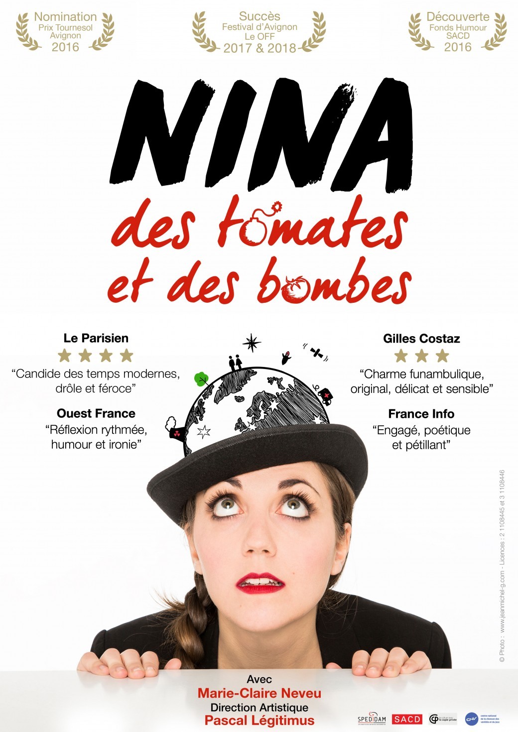 Marie-Claire Neveu - Nina, des tomates et des bombes