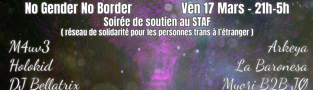 No Gender No Border