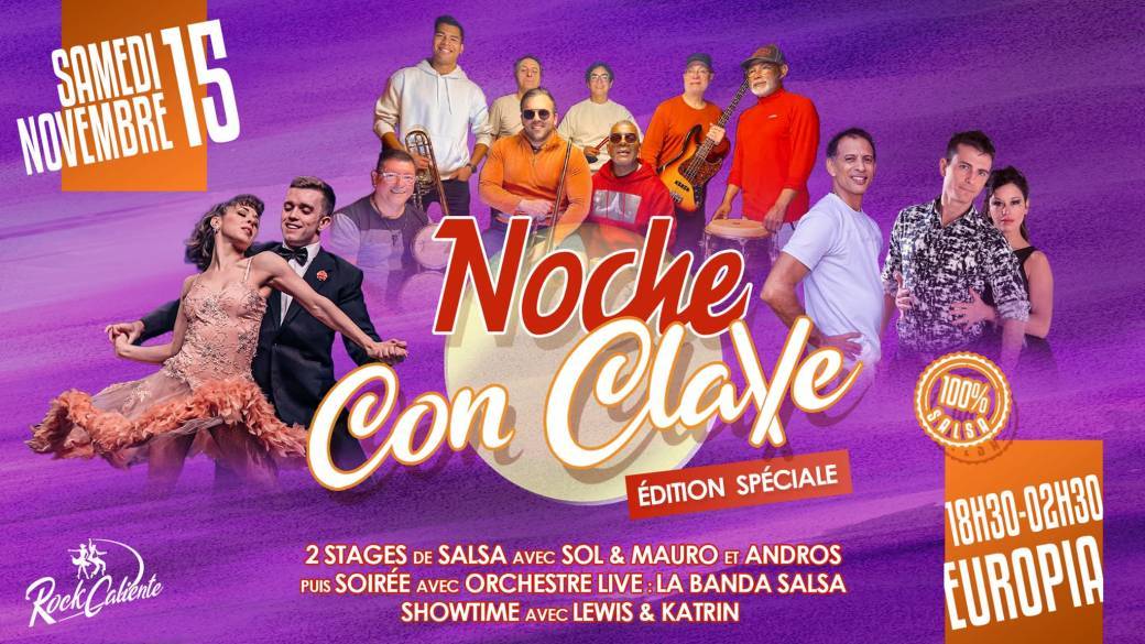 Stages et Concert Salsa - Novembre 2025