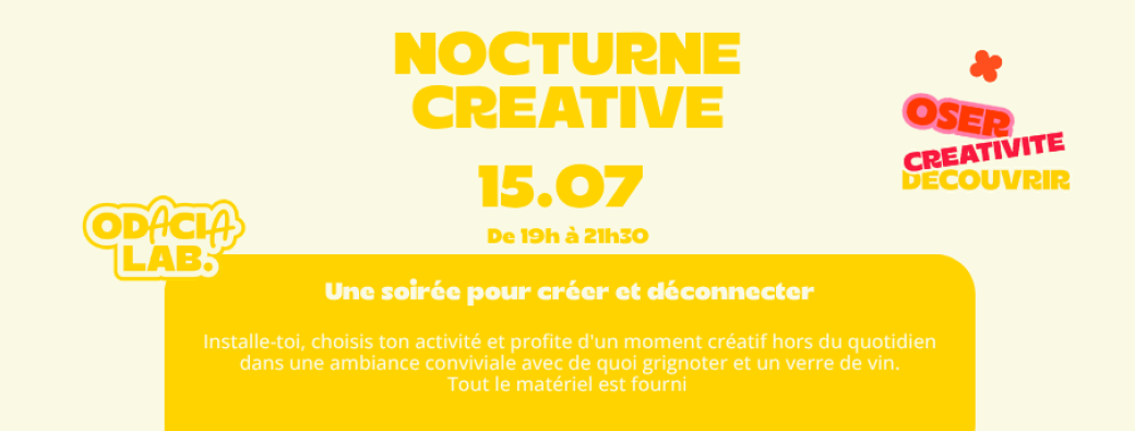 Nocturne créative