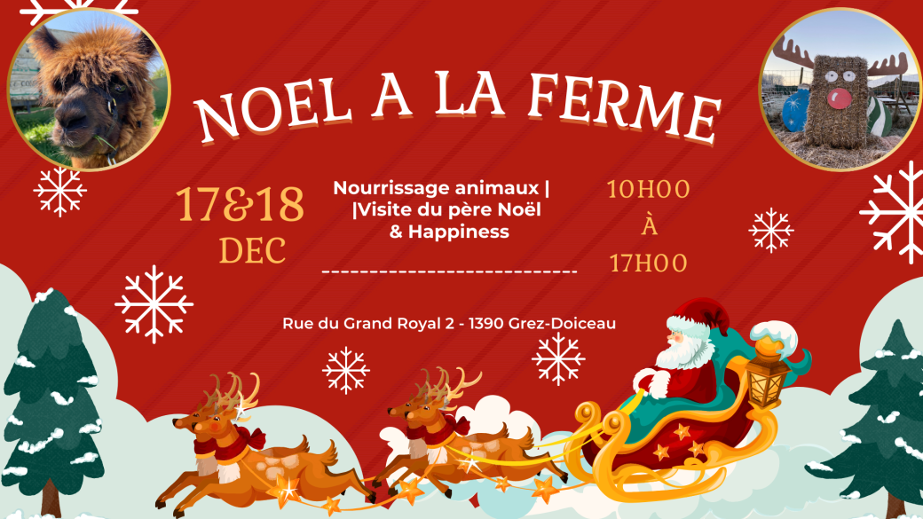 Noël à la ferme