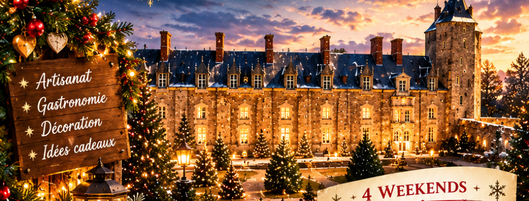 Noël au château de la Groulais 2026 - inscription exposants