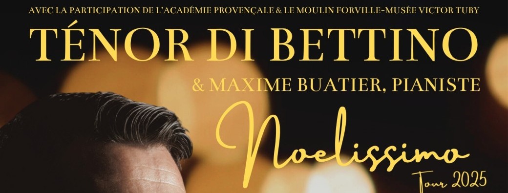 "Noelissimo" par le Ténor Di Bettino à la Chapelle de la Miséricorde, Cannes (06)