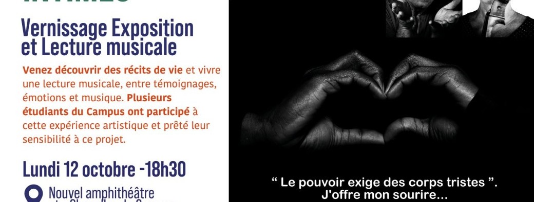 Nos migrations intimes - exposition et lecture musicale 