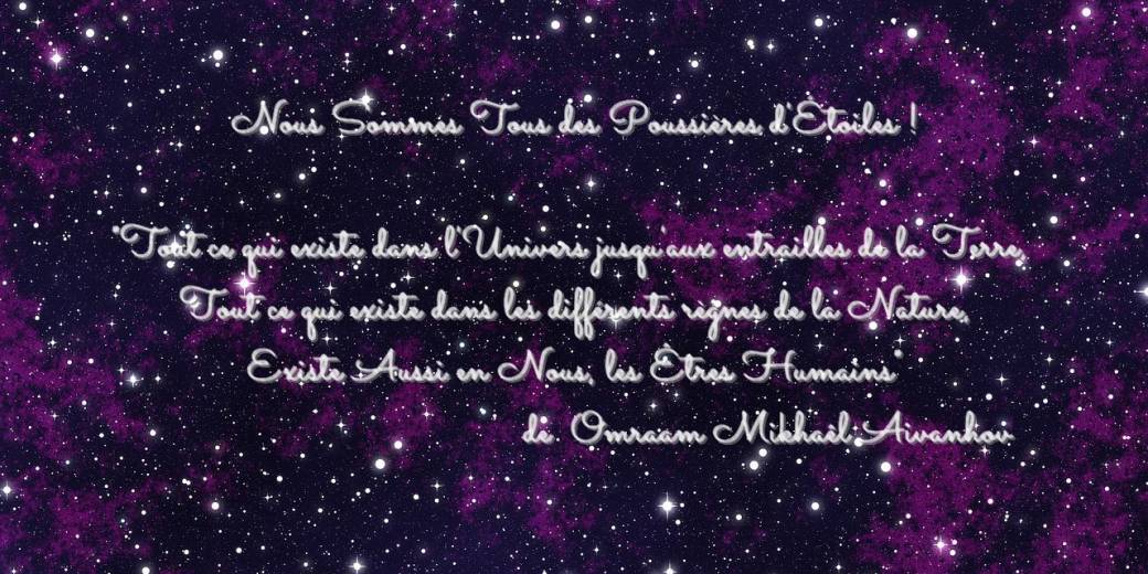Nous Sommes Des Poussières D étoiles Explication Tickets : A la Recherche de la VIE dans l'Univers - Billetweb