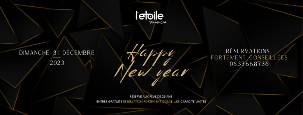 Nouvel an 2024 à l'Étoile 