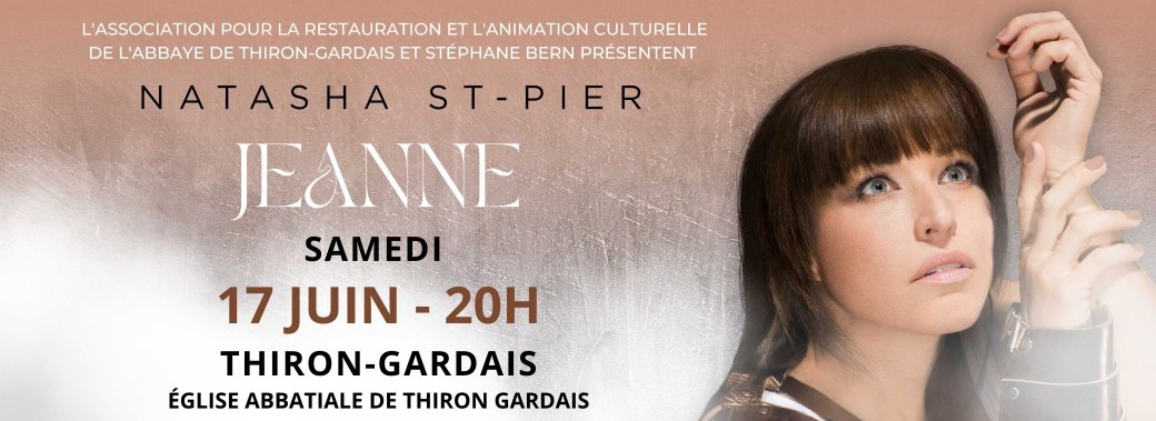 Natasha St Pier - Concert exceptionnel à Thiron Gardais