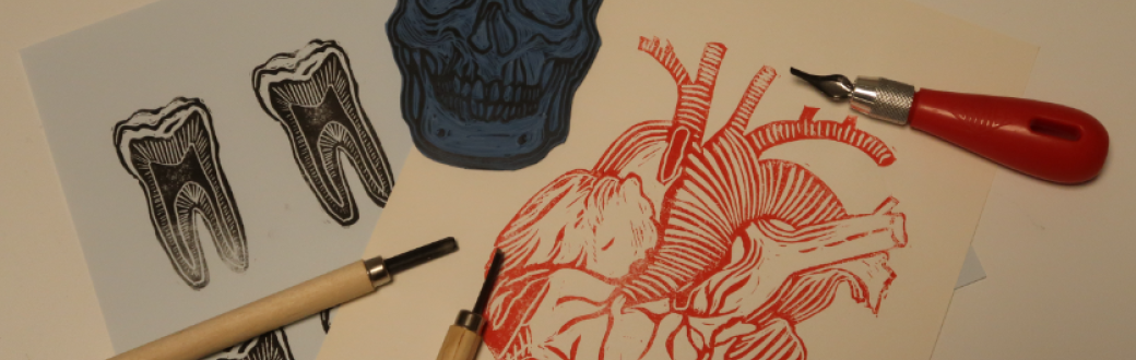 Nuit de la Lecture - Atelier linogravure : Spécial corps humain !