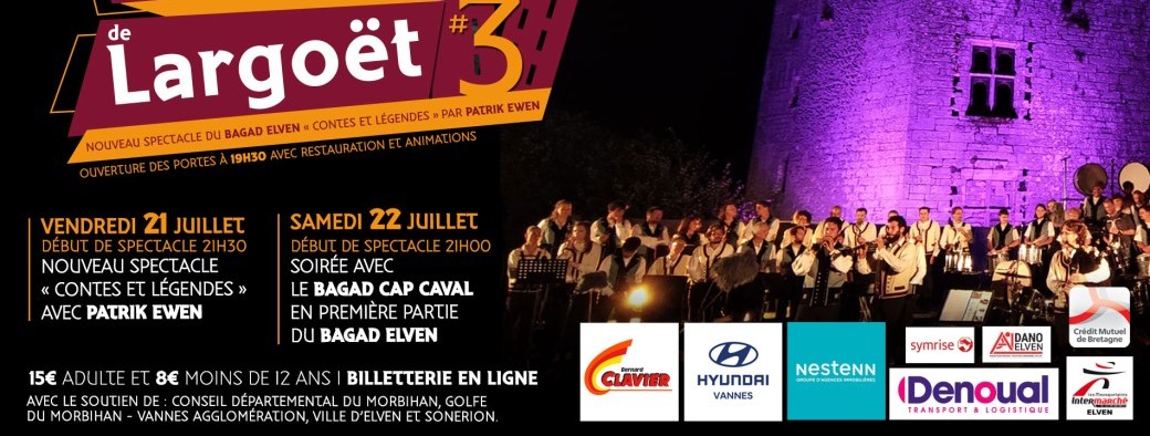 Nuits de Largoët "Contes et légendes" avec Patrik Ewen