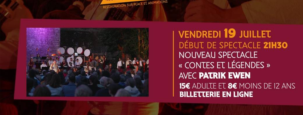 Nuits de Largoët - Contes et Légendes avec Patrik Ewen 