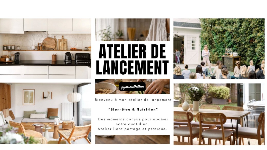 Atelier nutrition & bien-être 