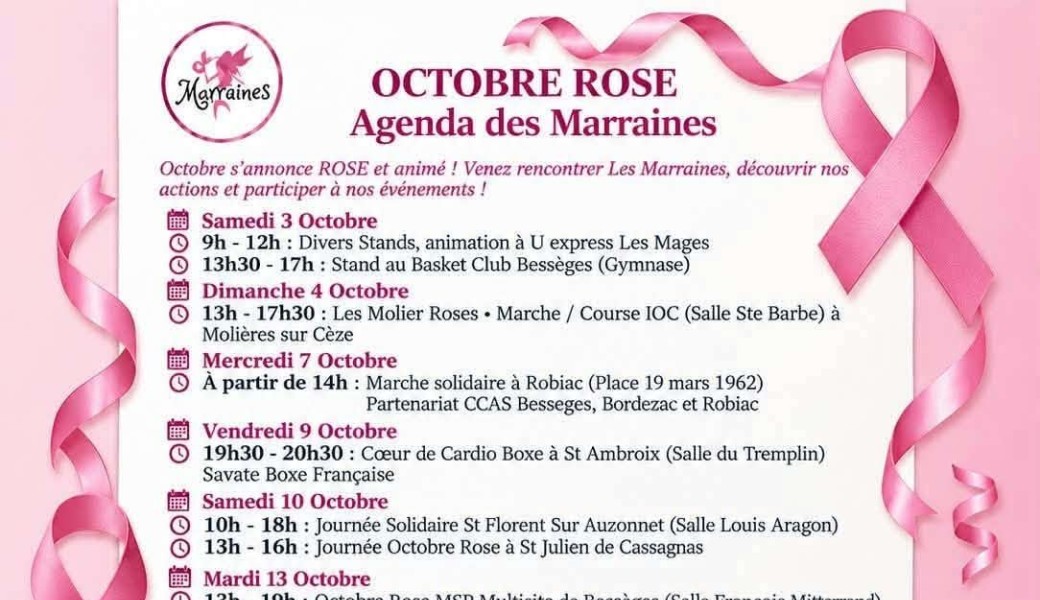 Octobre Rose des Marraines