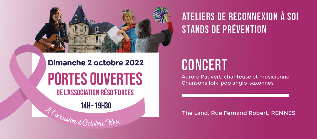Octobre Rose : Portes-ouvertes Réso'Forces 