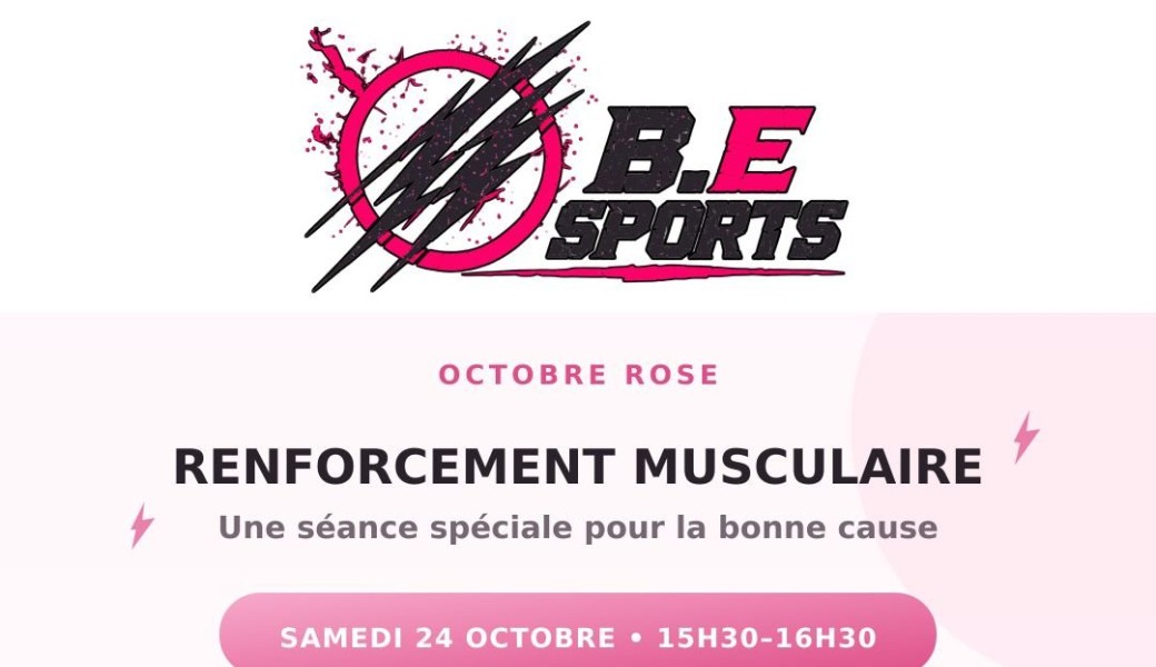 Octobre Rose - Renforcement musculaire 