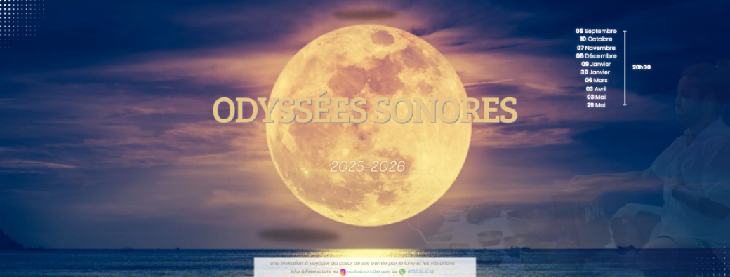 Odyssées sonores avec Nicolas B - Saison 2025 - 2026