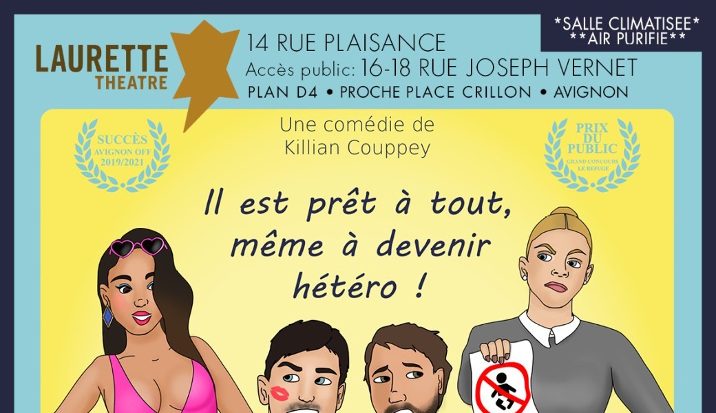 OFF - Laurette Théâtre Avignon - Objection votre Honneur