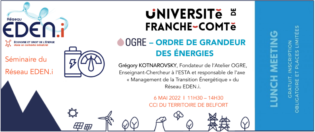 OGRE - Ordre de Grandeur de Energies