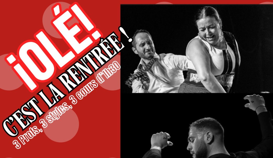 ¡Olé c’est la rentrée ! Stage de rentrée Flamenco 
