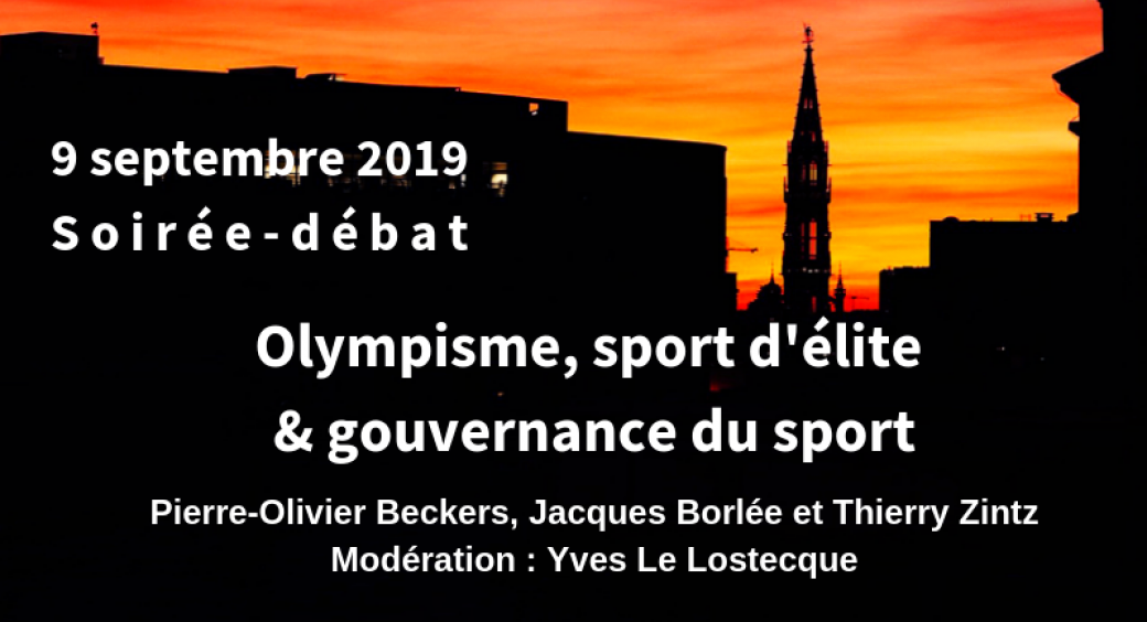 Olympisme, sport d'élite & gouvernance du sport