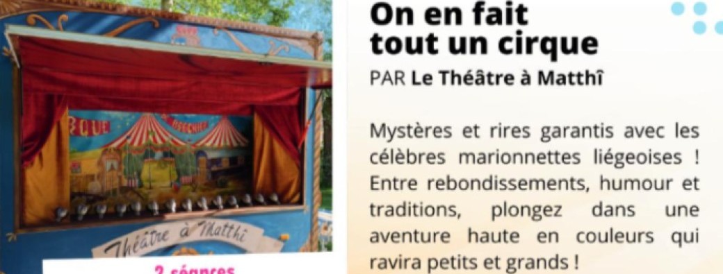 On en fait tout un cirque