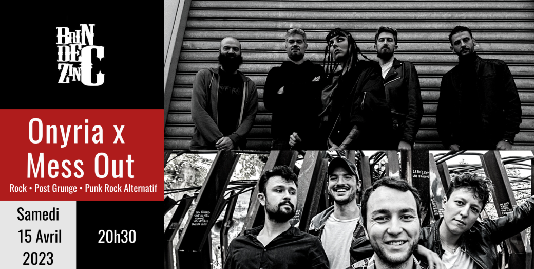 Onyria x Mess Out (Rock • Post Grunge • Punk Rock Alternatif) Onyria x Mess Out (Rock • Post Grunge • Punk Rock Alternatif)