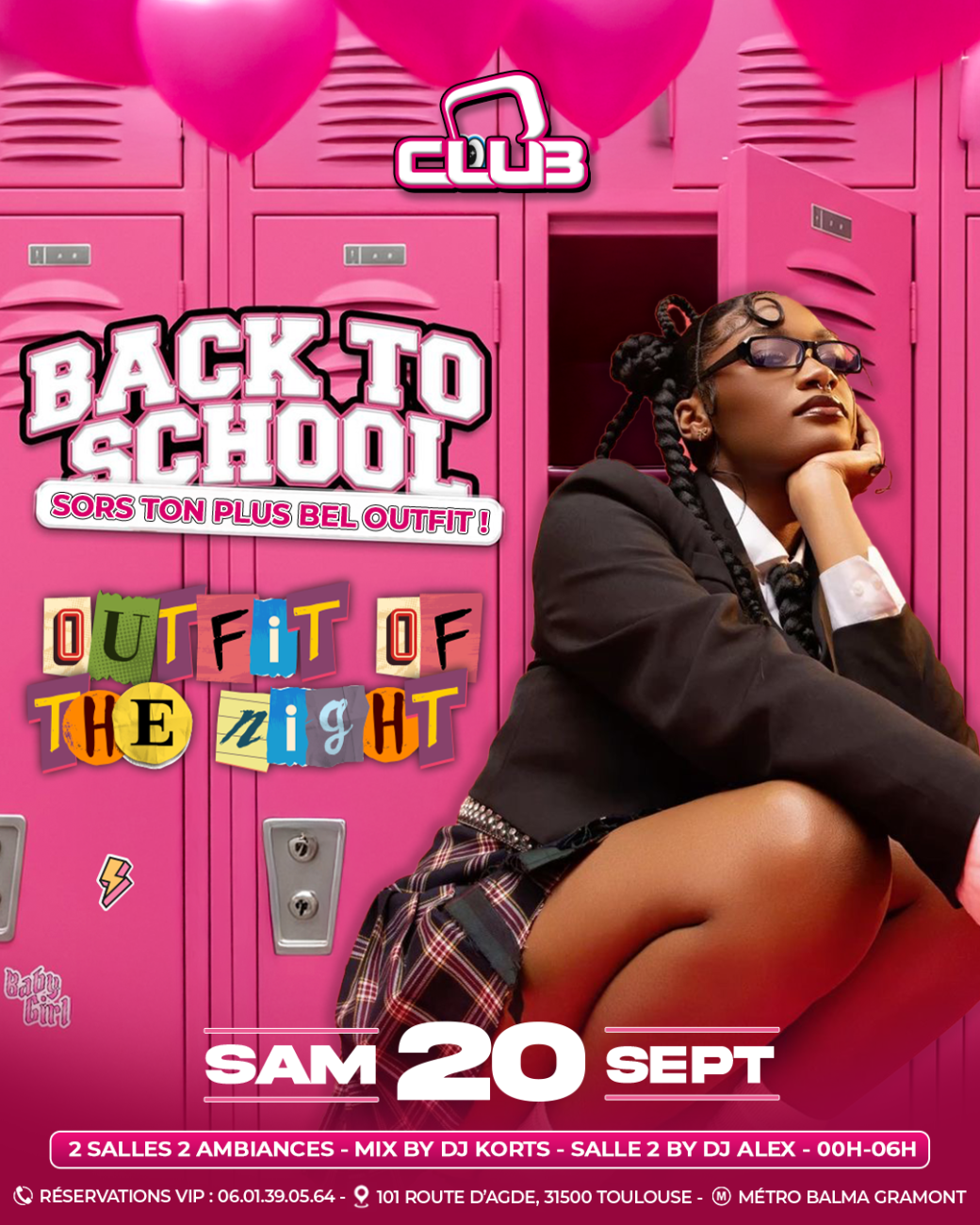 OOTN BACK 2 SCHOOL - Free Pass 00H-01H 