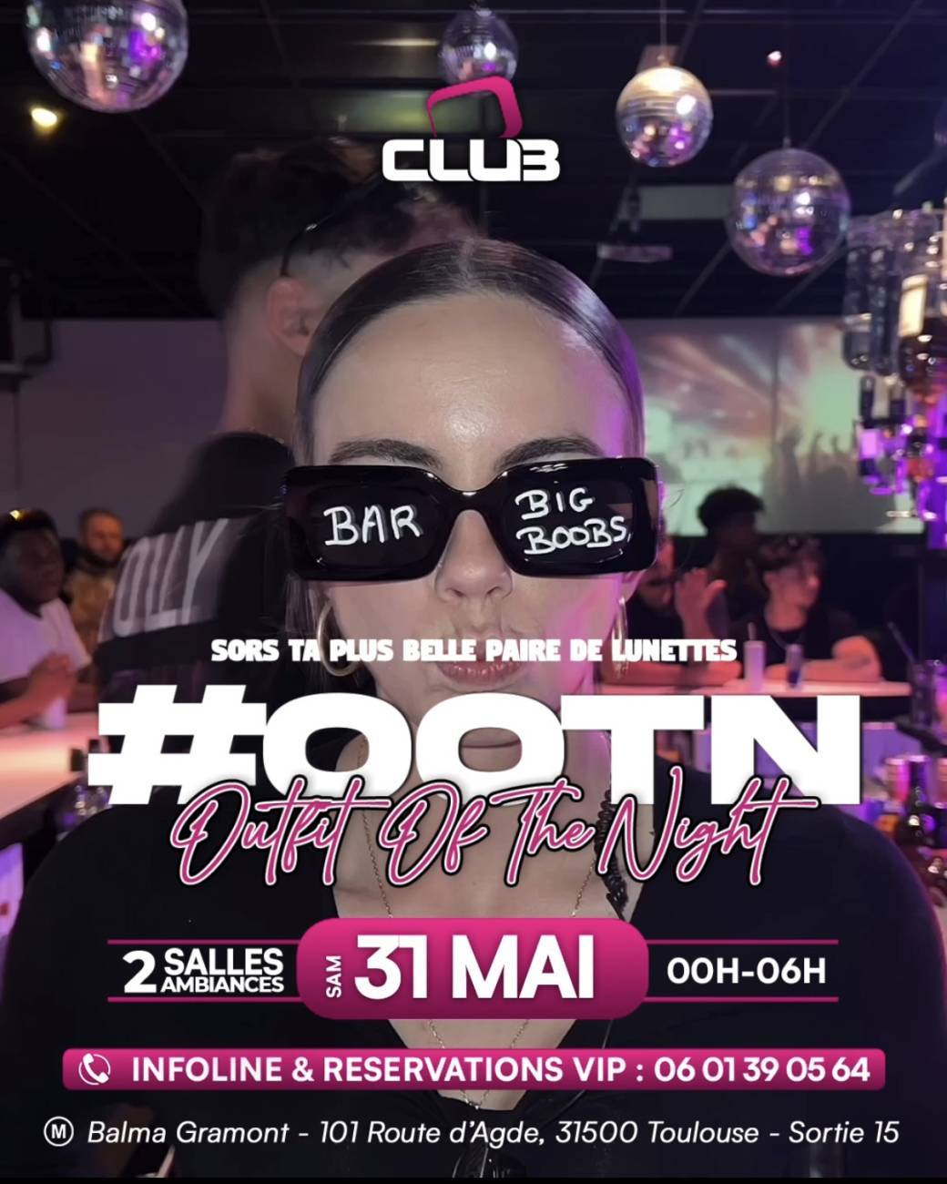 OOTN LUNETTES - Free Pass 00H-01H 