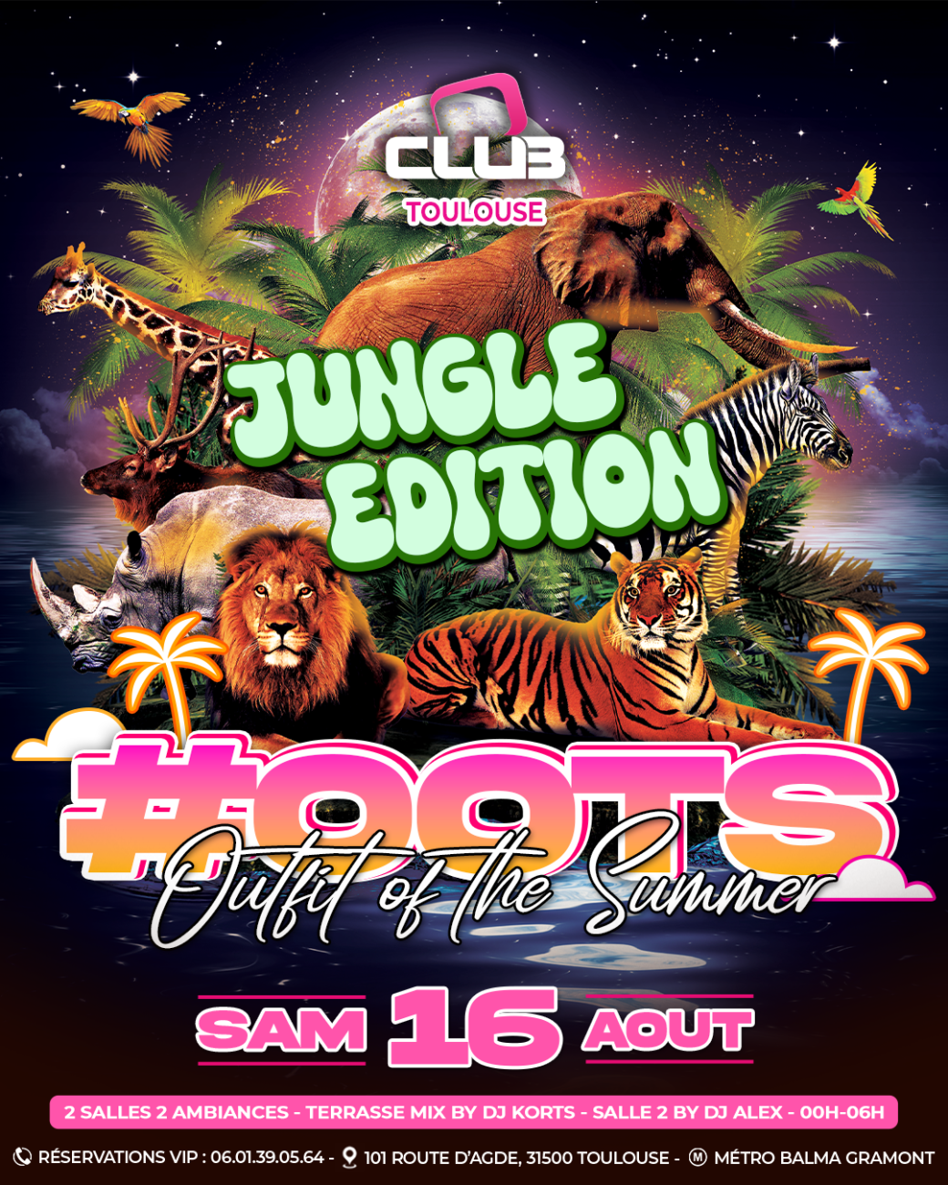 OOTS JUNGLE - Free Pass 00H-01H 