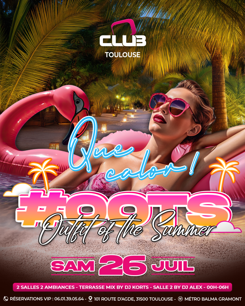 OOTS QUE CALOR - Free Pass 00H-01H 
