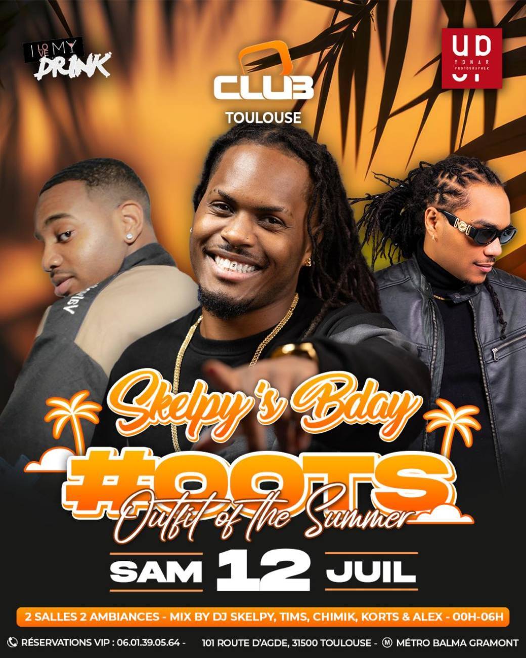 OOTS SKELPY BDAY - Free Pass 00H-01H 