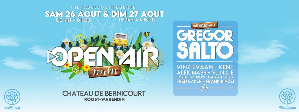 OPEN AIR HIPPIE CHIC - Château de Bernicourt