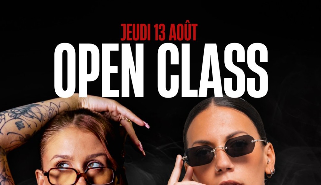 OPEN CLASS 13/08