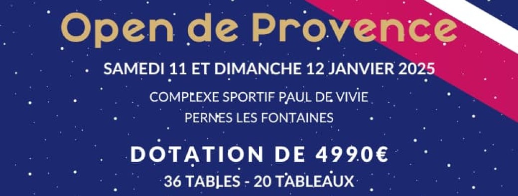 Open de Provence 2026 - Samedi