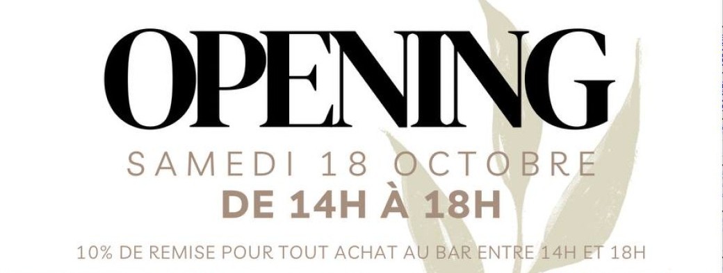 OPENING BAR