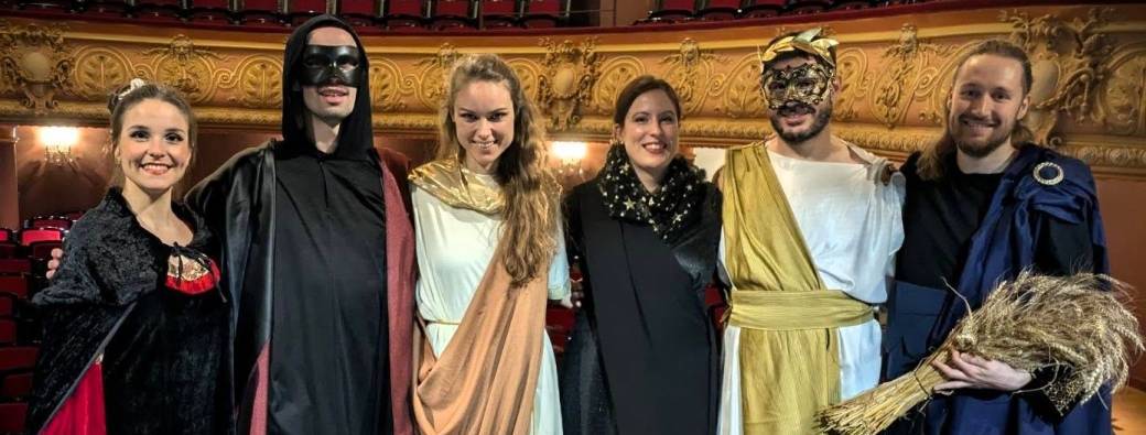 Opéra Déméter, L'enlèvement de Koré