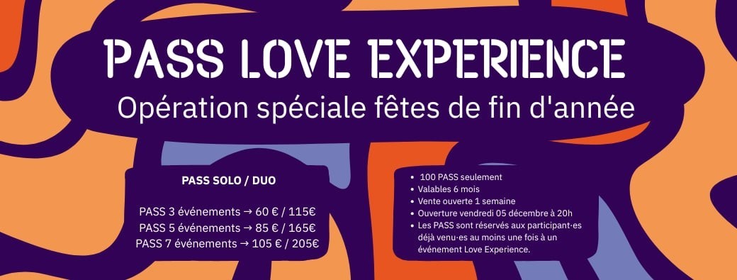 Opération spéciale fêtes de fin d'année – PASS Love Experience