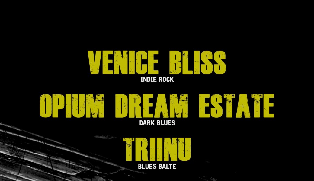OPIUM DREAM ESTATE + VENICE BLISS + 1ère partie Triinu