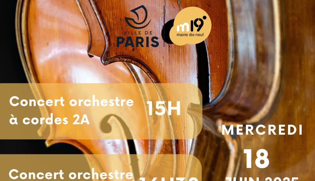 Orchestre à cordes 1B + 2B - 16H30