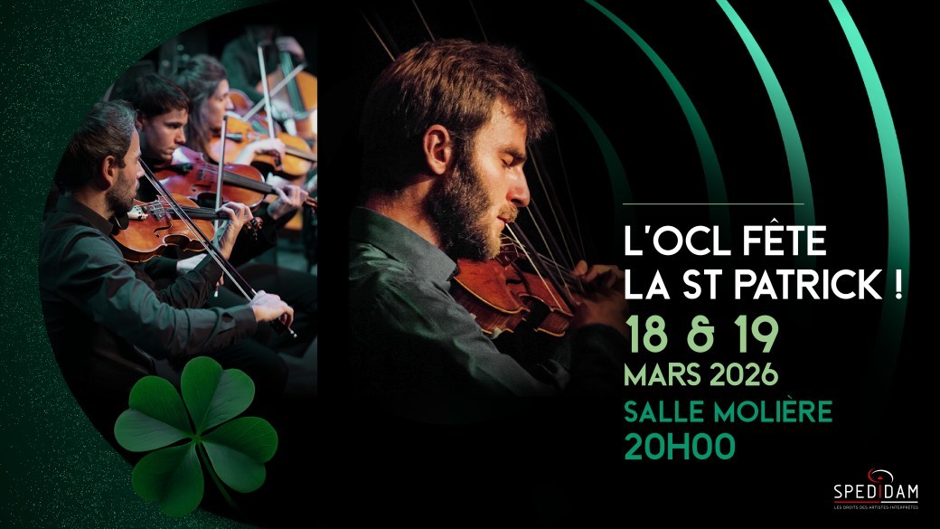 Orchestre de Chambre de Lyon - L'OCL fête la Saint-Patrick !