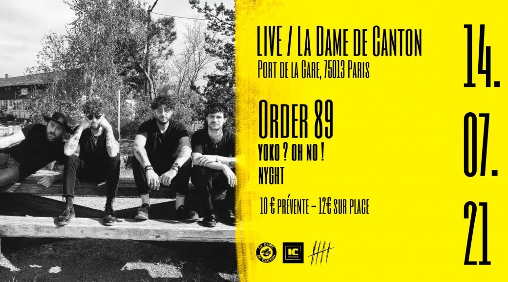 ORDER 89 + YOKO ? OH NO ! +  1ère partie CYMBALINE 