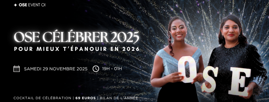 Ose célébrer ton année 2025 pour mieux t'épanouir en 2026