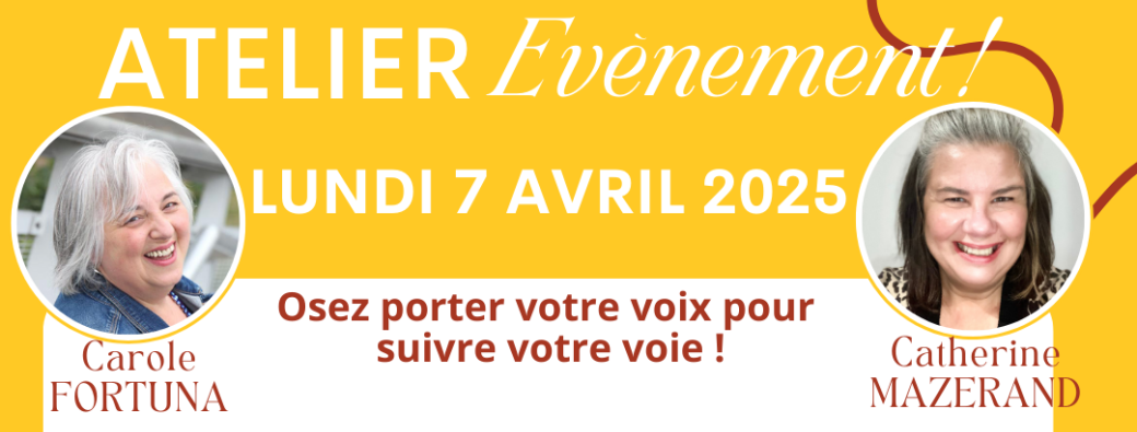 Osez porter votre voix pour suivre votre voie !