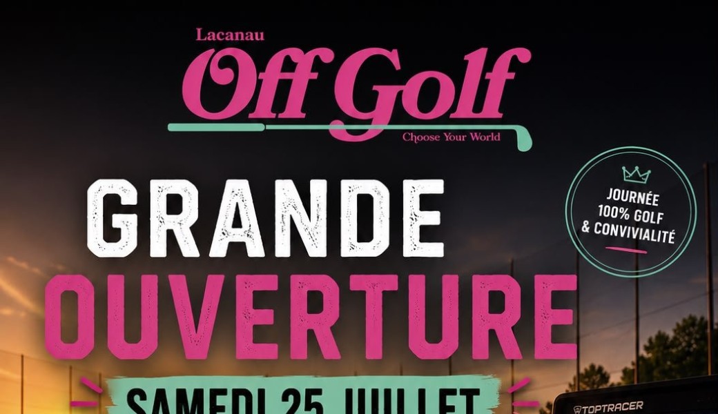Ouverture Off Golf La Méjanne