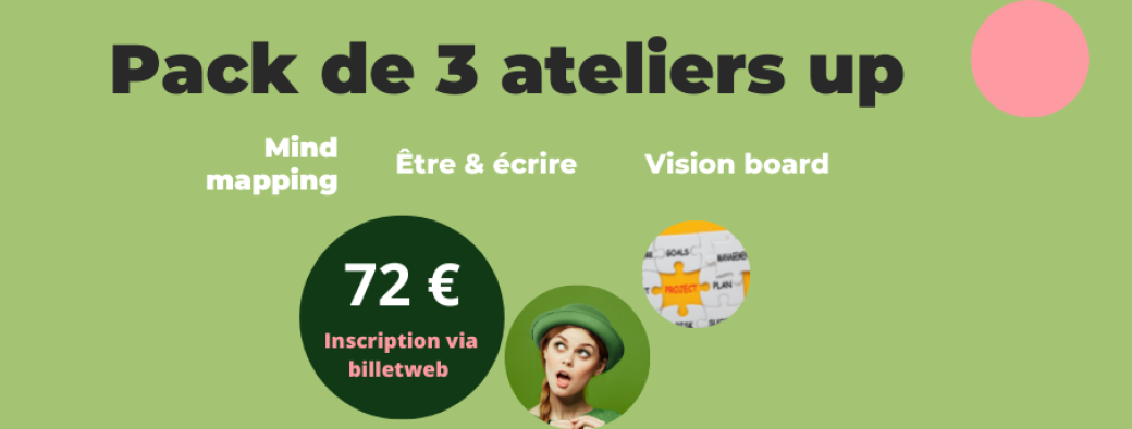PACK 3 ATELIERS UP - Créer ma ligne éditoriale