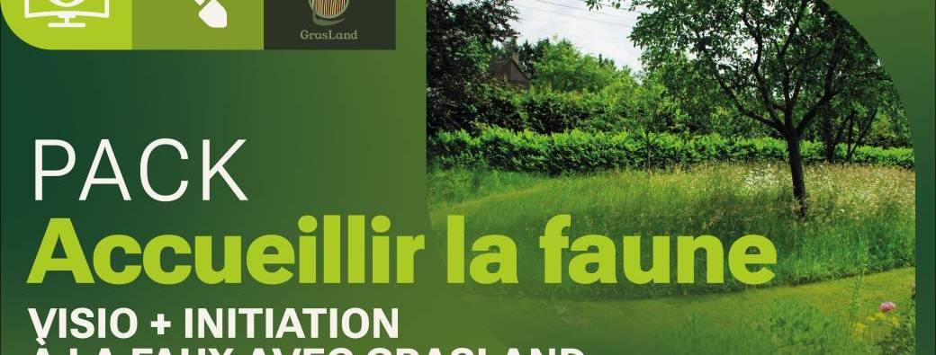Pack « Accueil de la faune sauvage » - 3 visioconférences et initiation à la faux à Floreffe