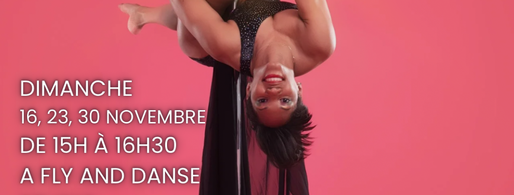 Pack de 3 stages de Pole Dance évolutifs Chicago thème Cabaret le 16 ,23 et 30 novembre 2025 