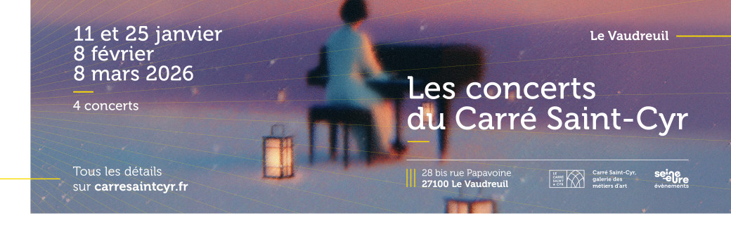 Pack des 4 concerts du Carré SAINT-CYR