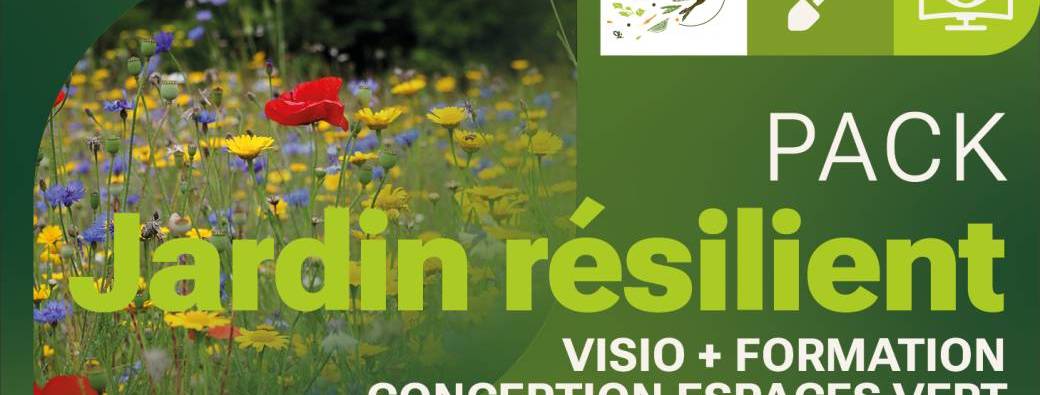 Pack « jardin résilient » - 3 visioconférences et formation d'aménagements de jardin Braine-le-