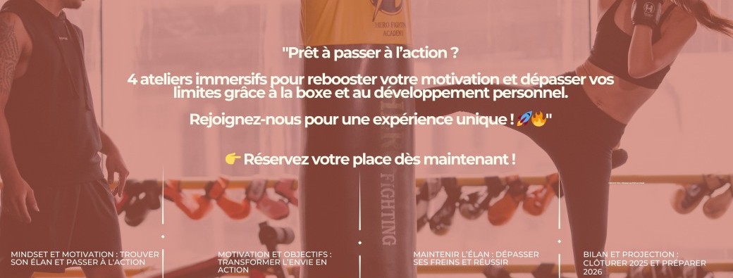 Ateliers "Motivation, Mindset et Passage à l’action"